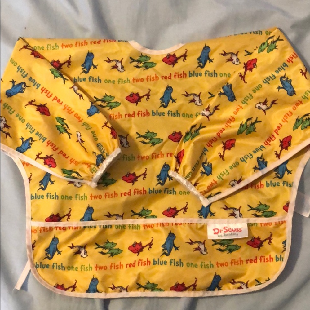 Dr. Seuss One Fish Two Fish Bib Smock